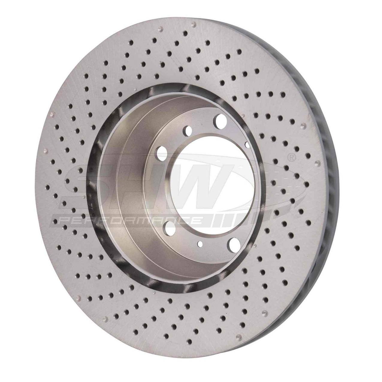 Porsche Brake Rotor – Rear Passenger Right (330mm) (Drilled) 99635240602