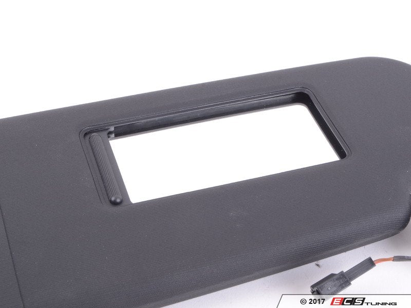 Driver Sun Visor - Black