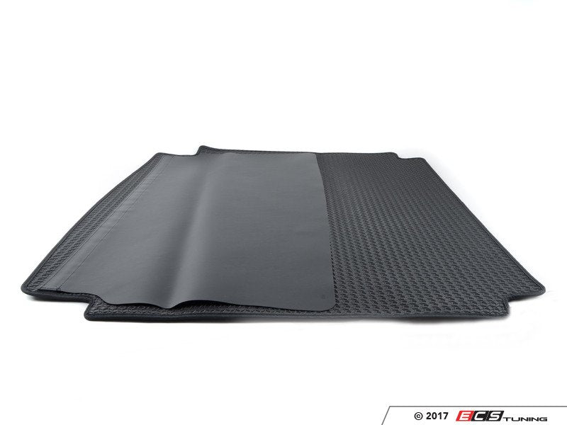 Velour Carpet Luggage Compartment Cargo Liner - Black