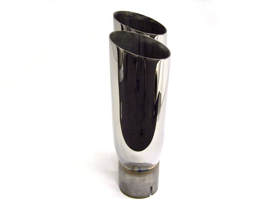 Stainless Steel Exhaust Tip - Single or Dual Angle Cut