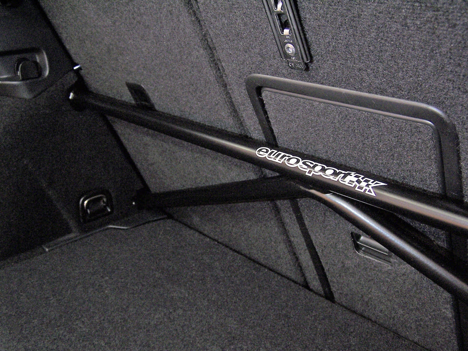 BLEMISHED Euro Sport Rear X-Brace Stress Bar - VW MK7 & MK7.5 GTI/Golf/Golf R