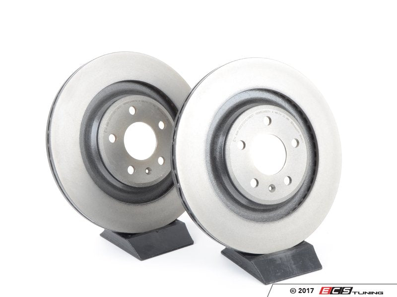 Rear UV Coated Brake Rotors - Pair (330x22)