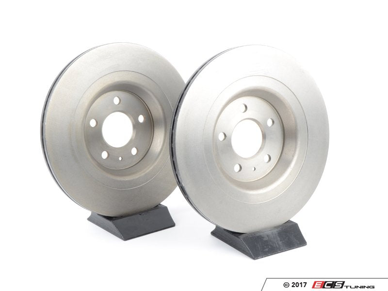 Rear UV Coated Brake Rotors - Pair (330x22)