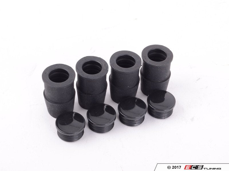 Caliper Guide Bushing Set - With Anti-Rattle Clips