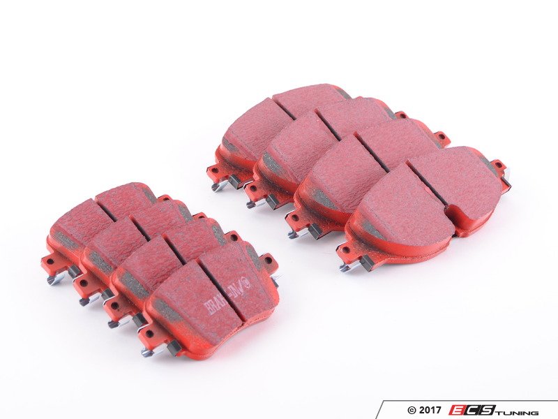 Front & Rear RedStuff Performance Brake Pad Kit