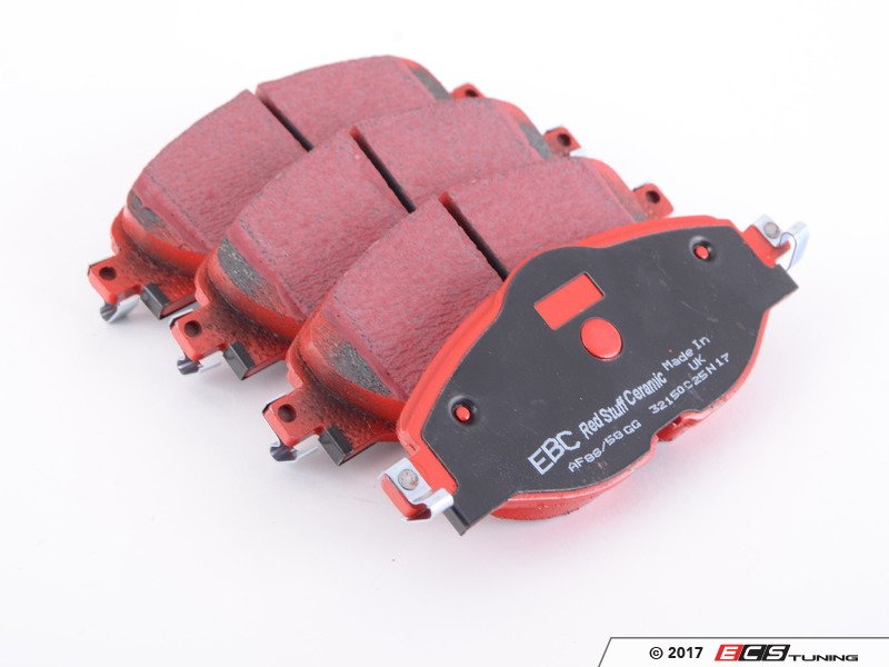 Front & Rear RedStuff Performance Brake Pad Kit