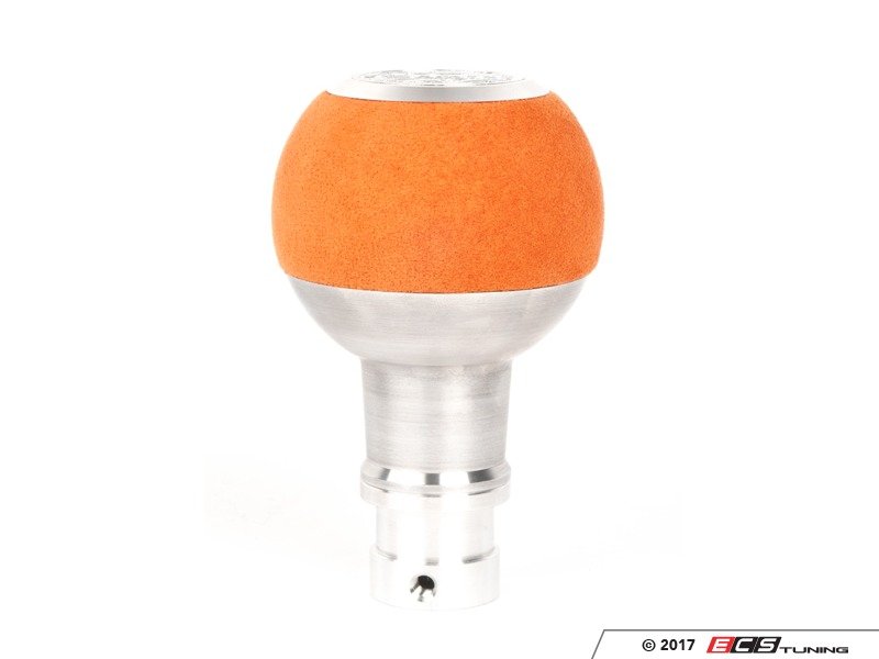 BFI Heavy Weight Shift Knob - Orange Alcantara