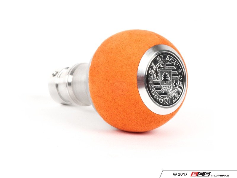 BFI Heavy Weight Shift Knob - Orange Alcantara