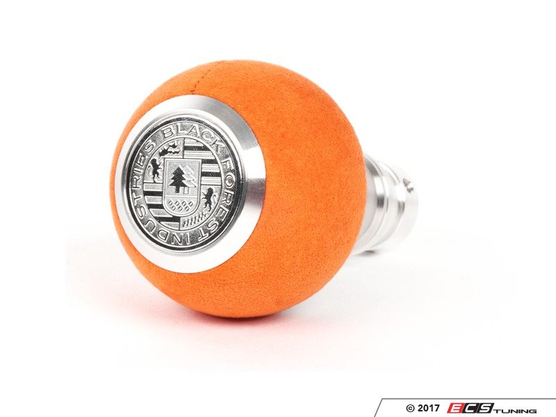 BFI Heavy Weight Shift Knob - Orange Alcantara