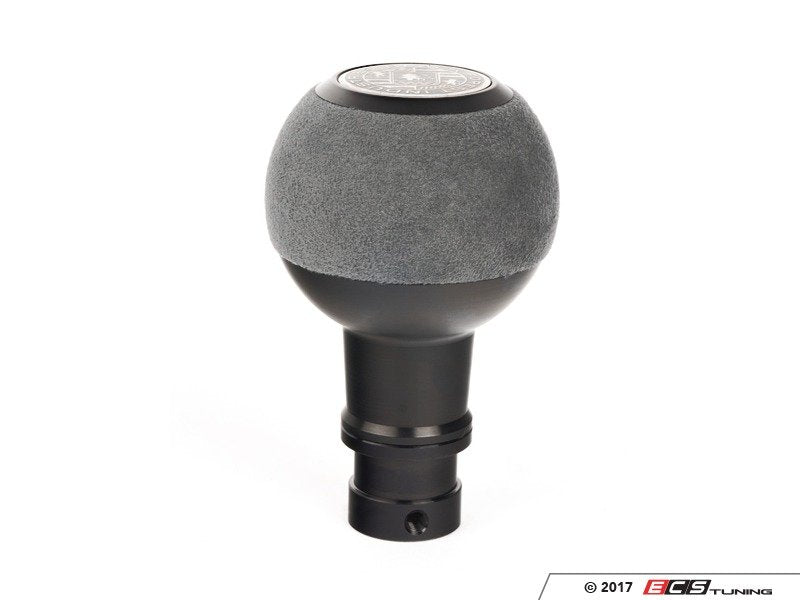 BFI Heavy Weight Shift Knob - Gray Alcantara / Black Anodized