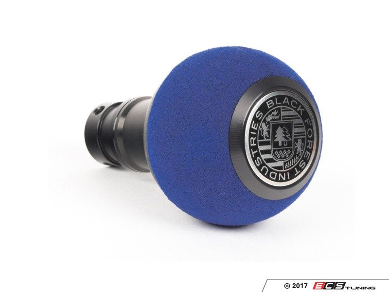 BFI Heavy Weight Shift Knob - Blue Alcantara / Black Anodized