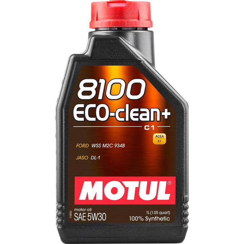 Fiat Jaguar Engine Oil (5W-30) (1 Liter) (ECO-Clean+ 8100) – Motul 101580