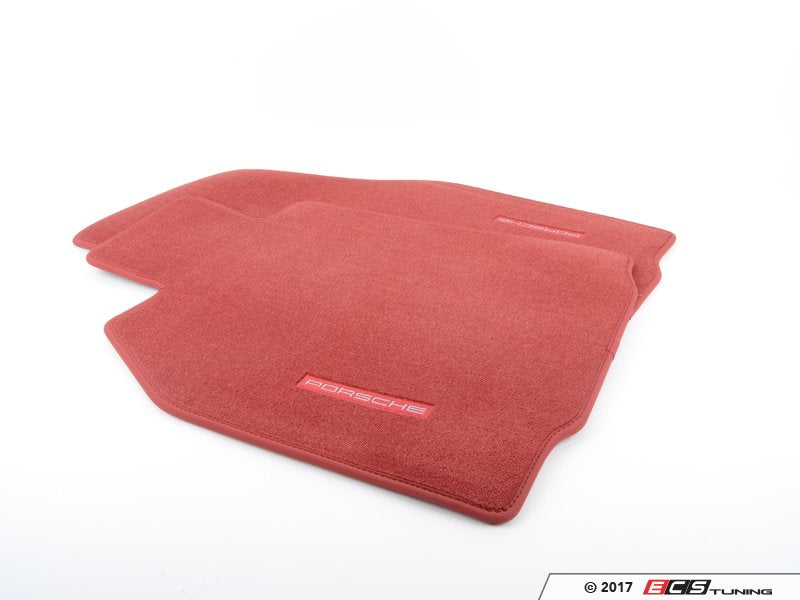 Set Of Floor Mats - Carrera Red