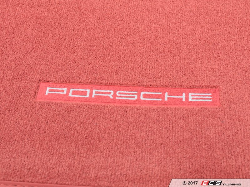 Set Of Floor Mats - Carrera Red