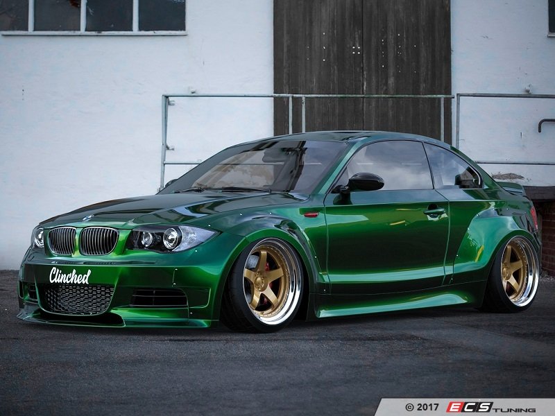 E82 Widebody Kit - Without Ducktail and Front Lip