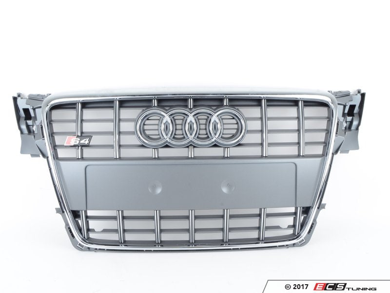 S4 Grille Kit - Platinum Grey With Chrome Trim