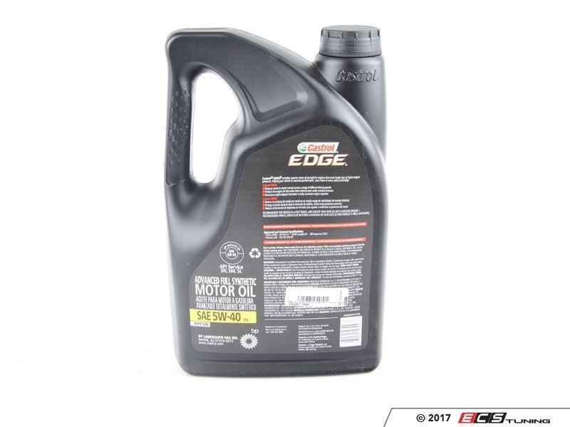 Edge European Formula Full Synthetic Engine Oil (5w-40) - 5 Quart