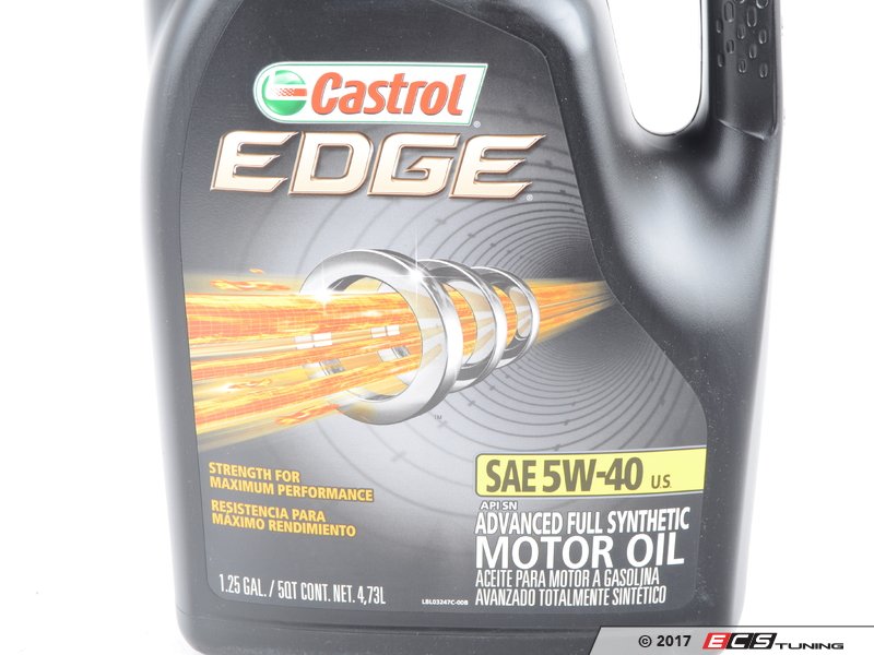 Edge European Formula Full Synthetic Engine Oil (5w-40) - 5 Quart