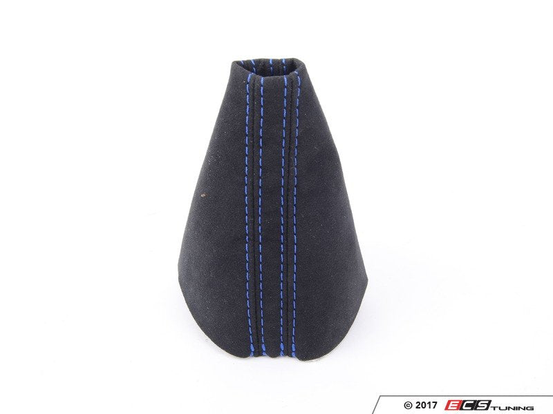 BFI DSG / Automatic Alcantara Shift Boot - Blue Stitching