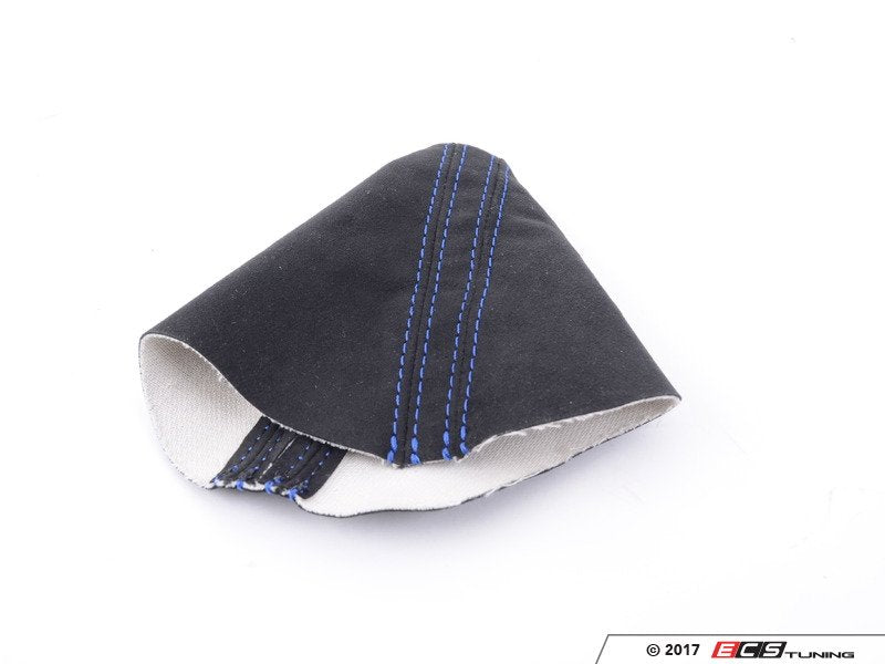 BFI DSG / Automatic Alcantara Shift Boot - Blue Stitching