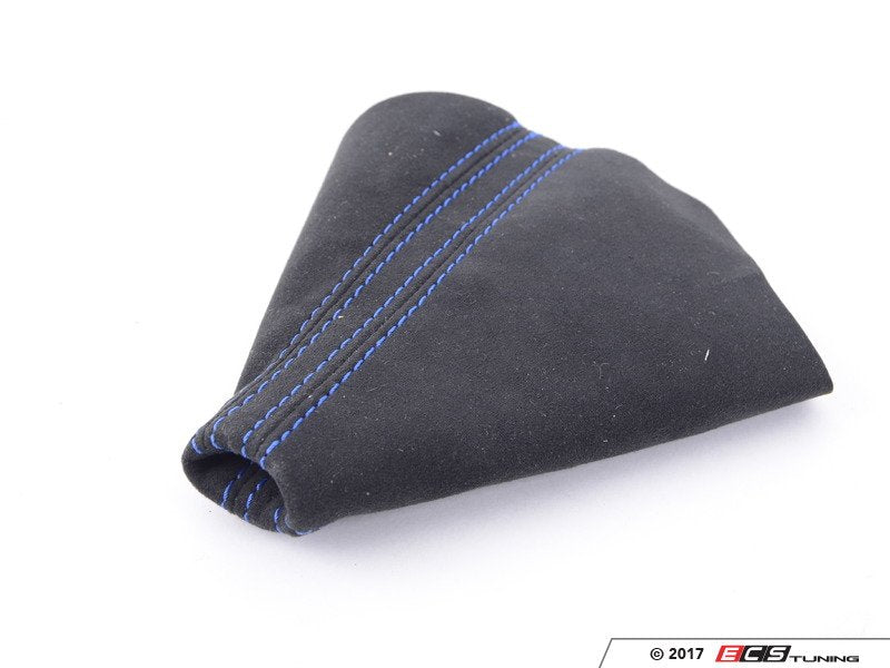 BFI DSG / Automatic Alcantara Shift Boot - Blue Stitching