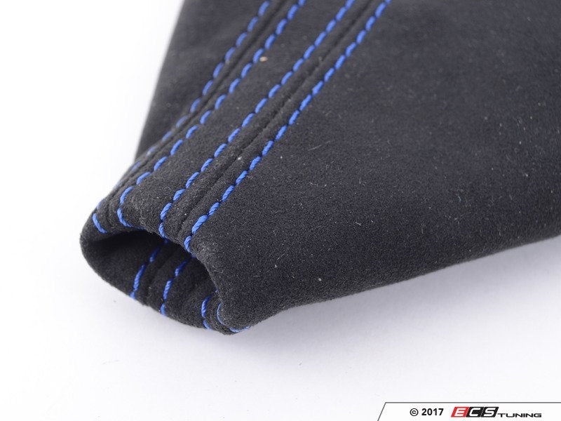 BFI DSG / Automatic Alcantara Shift Boot - Blue Stitching