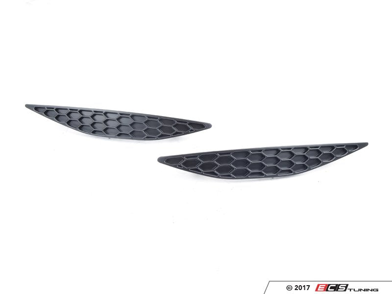 Rear Reflector Insert Set - Matte Black Honeycomb