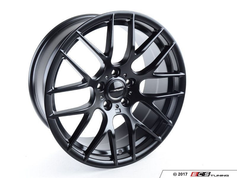 Avant Garde 19" Matte Black - Squared Set