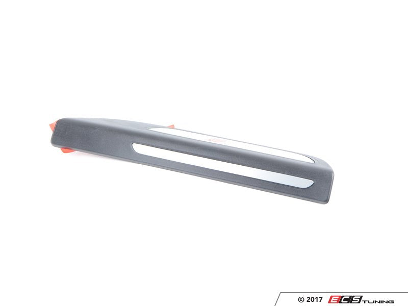 sQ5 rear door sill - satin black - left