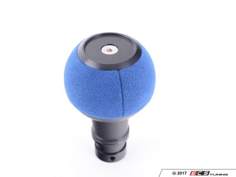 BFI Heavy Weight Shift Knob - Blue Alcantara / Black Anodized