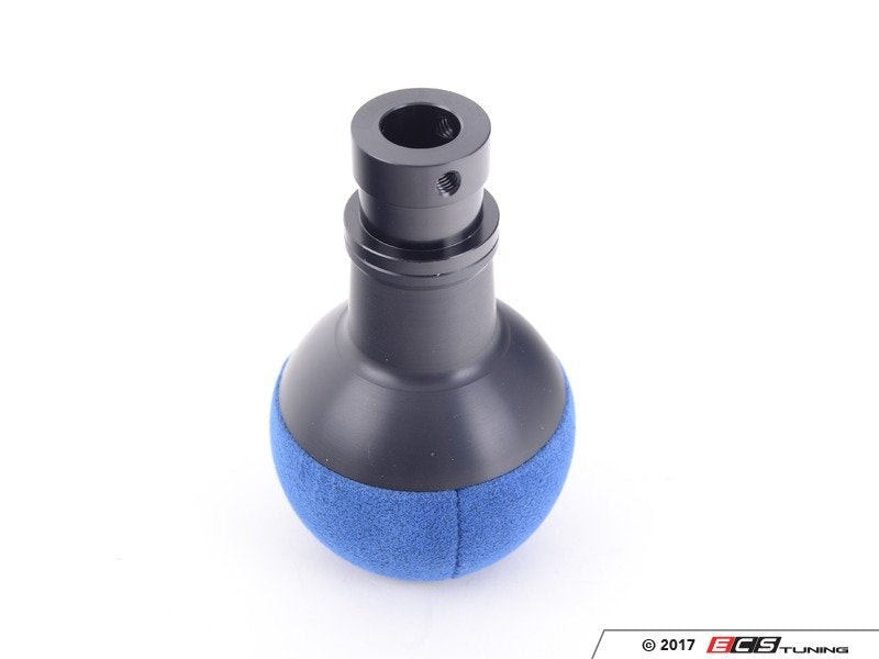 BFI Heavy Weight Shift Knob - Blue Alcantara / Black Anodized