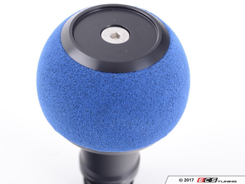 BFI Heavy Weight Shift Knob - Blue Alcantara / Black Anodized