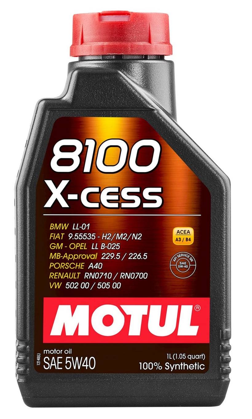 Audi BMW Engine Oil (5w40) (1 Liter) (X-Cess 8100) (Gen2) – Motul 102784