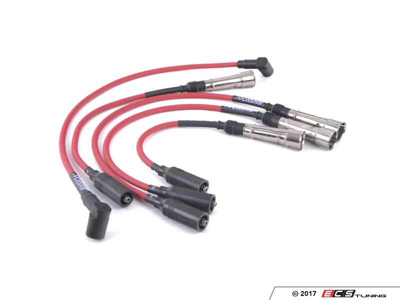 Euro Sport Spark Plug Wires - Red