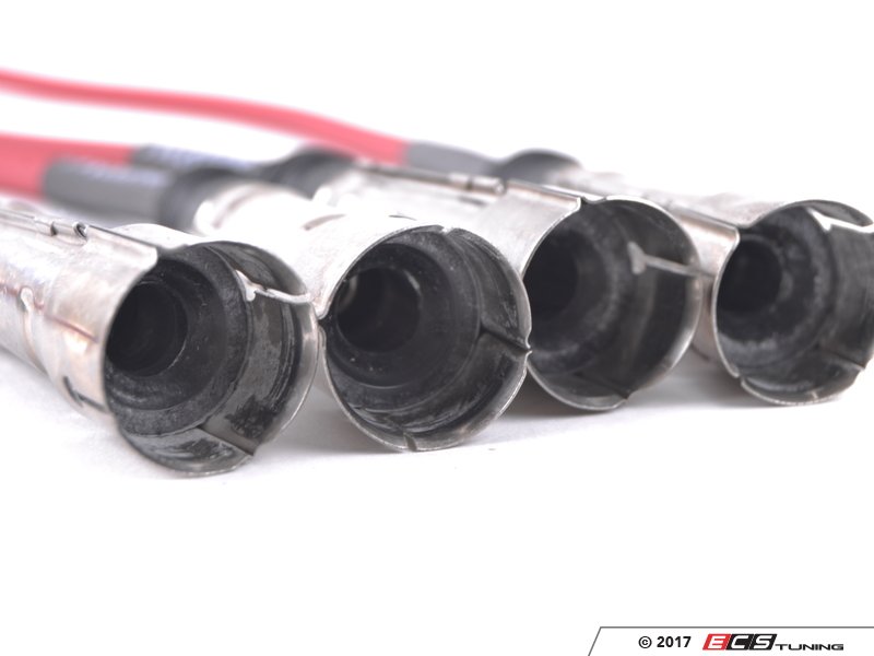 Euro Sport Spark Plug Wires - Red