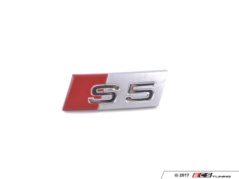 "S5" Aluminum Steering Wheel Emblem