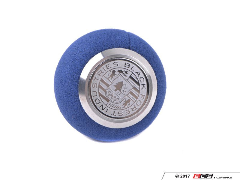 BFI Heavy Weight Shift Knob - Blue Alcantara