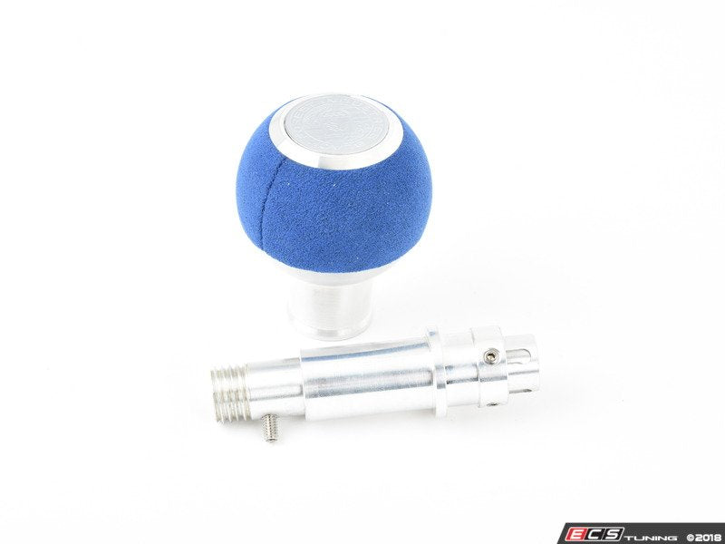 BFI Heavy Weight Shift Knob - Blue Alcantara