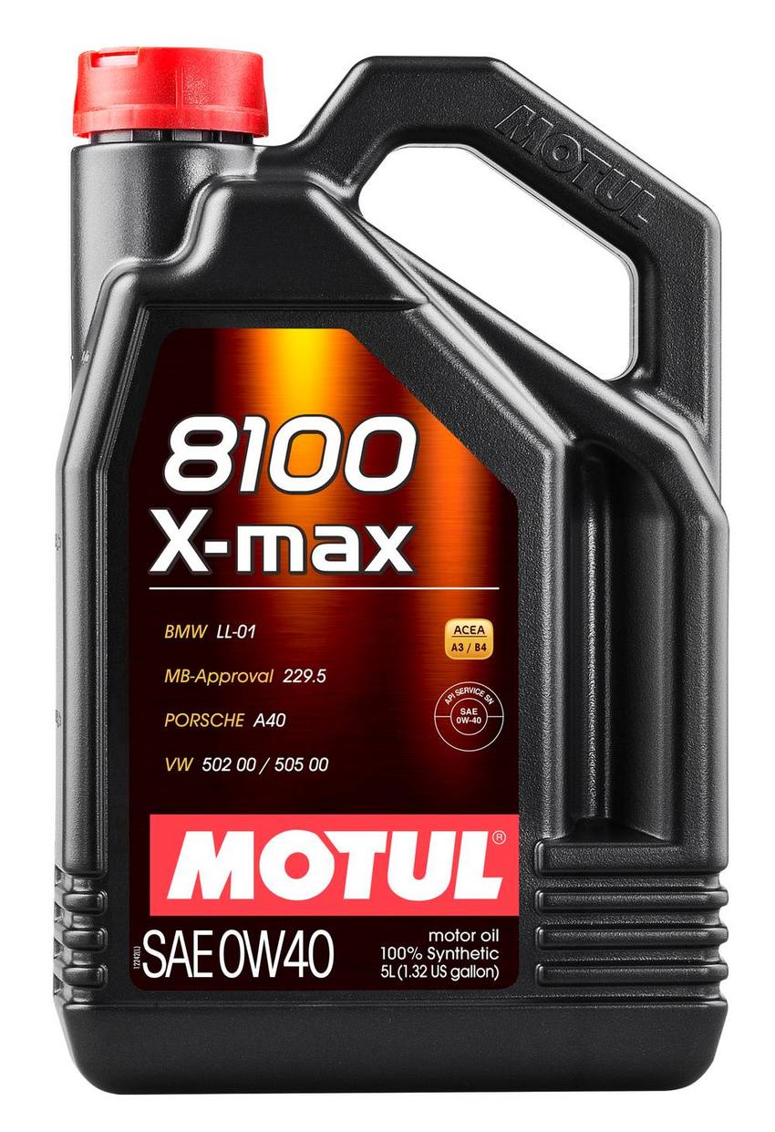 Audi BMW Engine Oil (0w40) (5 Liter) (X-Max 8100) – Motul 104533