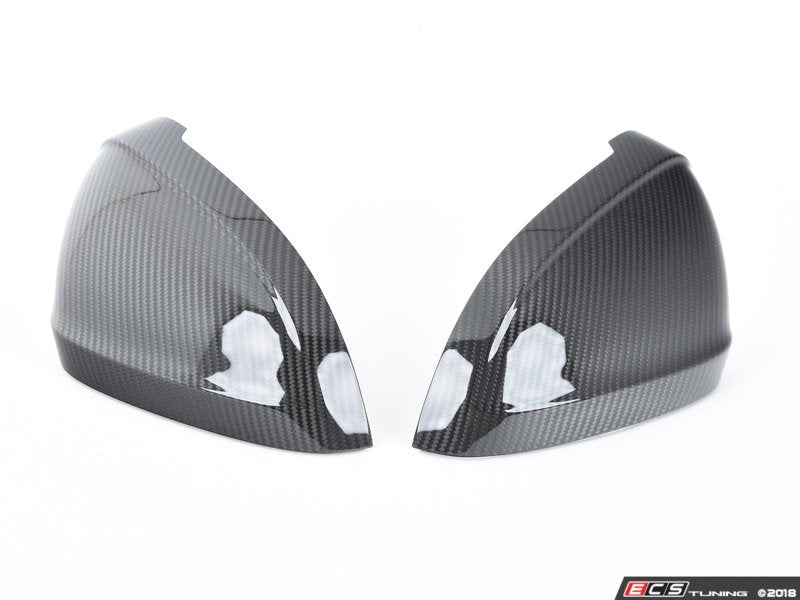 Carbon Fiber Mirror Cover Set - Gloss