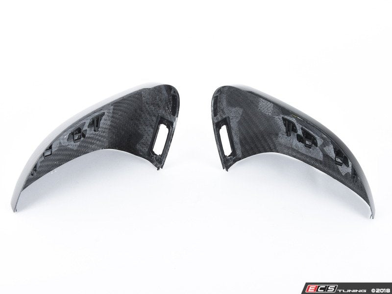 Carbon Fiber Mirror Cover Set - Gloss