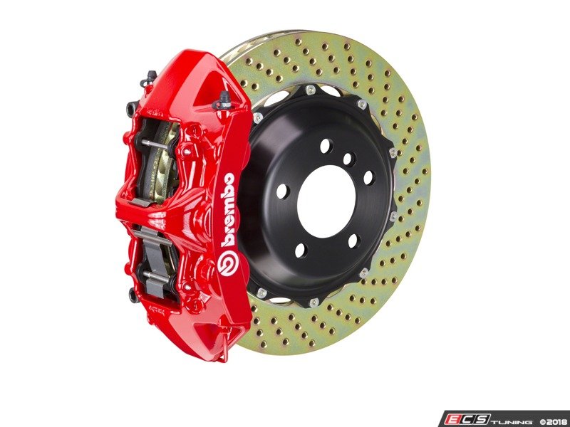 Brembo GT Front Big Brake Kit - 2 Piece Drilled Rotors (380x32)