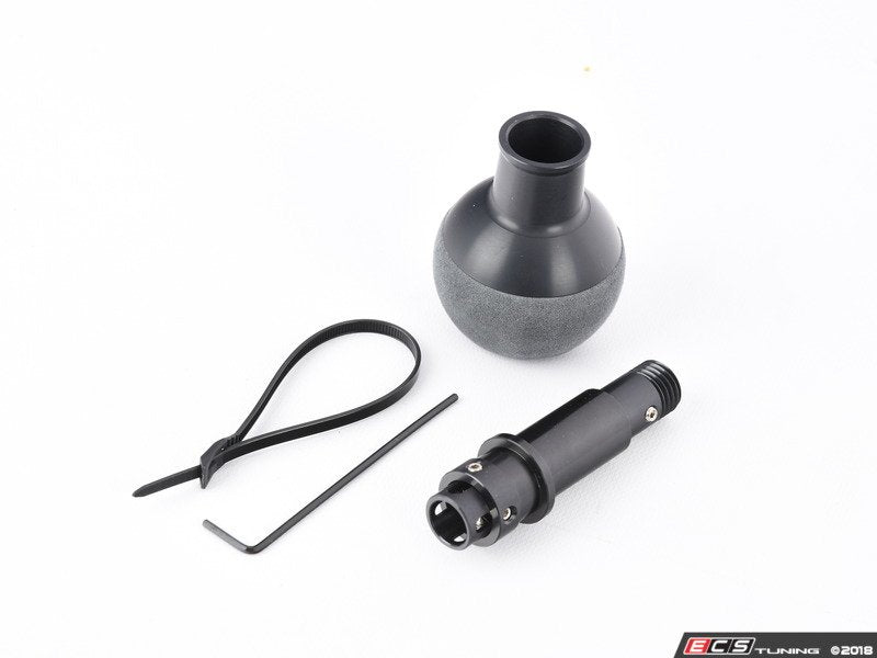 BFI Heavy Weight Shift Knob - Gray Alcantara / Black Anodized