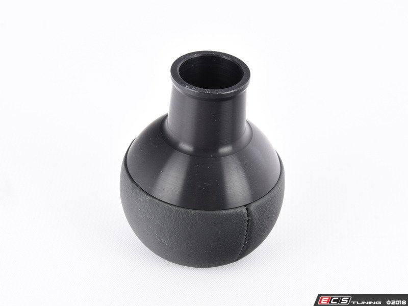 BFI Heavy Weight Shift Knob - Black Nappa Leather / Black Anodized