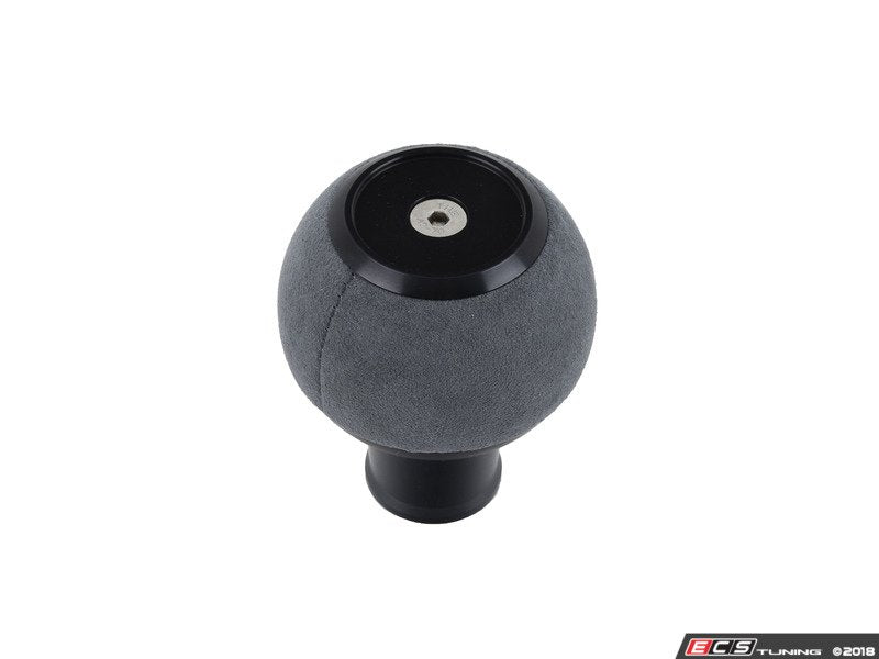 BFI Heavy Weight Shift Knob - Gray Alcantara / Black Anodized