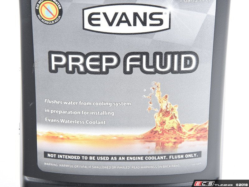 Evans Waterless Coolant PREP Fluid - 1 Gallon