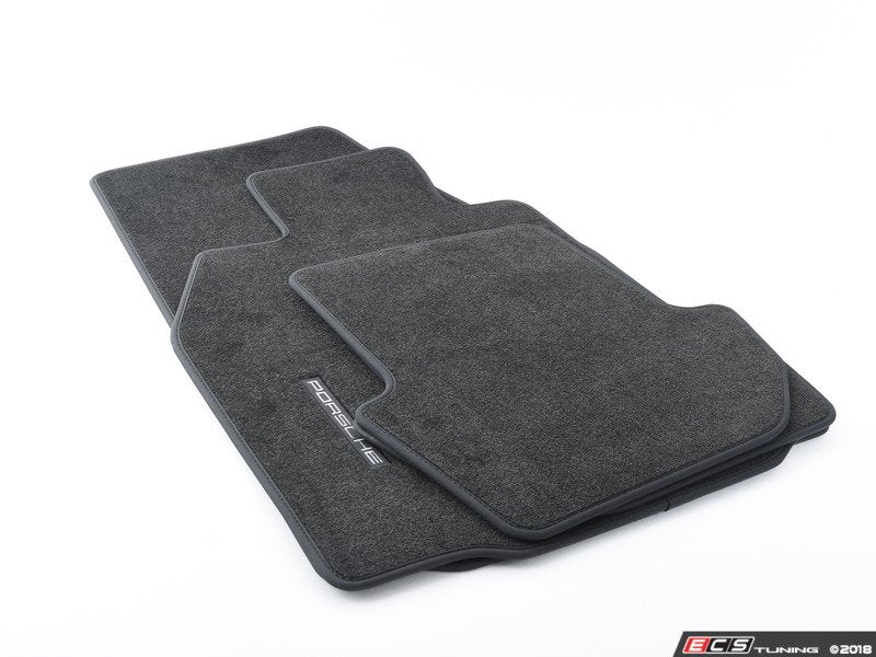 Set Of Floor Mats - Black