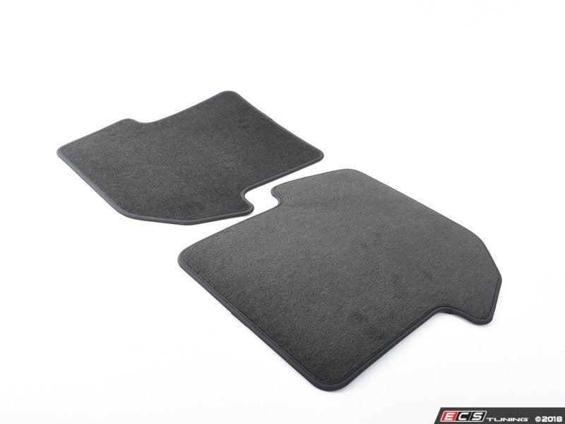 Set Of Floor Mats - Black