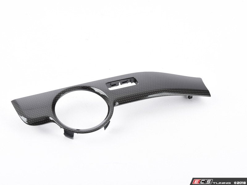 Headlight Switch Trim - Black/Gray Carbon