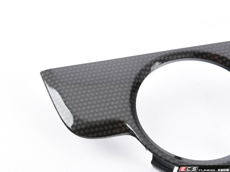 Headlight Switch Trim - Black/Gray Carbon